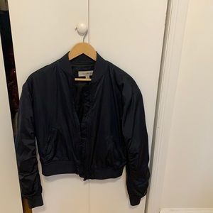 Calvin Klein Navy Blue Bomber Jacket NWOT